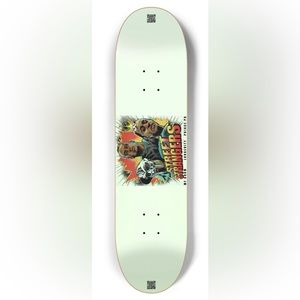 LONGEVITY MF DOOM PRINCE PO Glow In The Dark Skateboard Deck New Size: 8.5